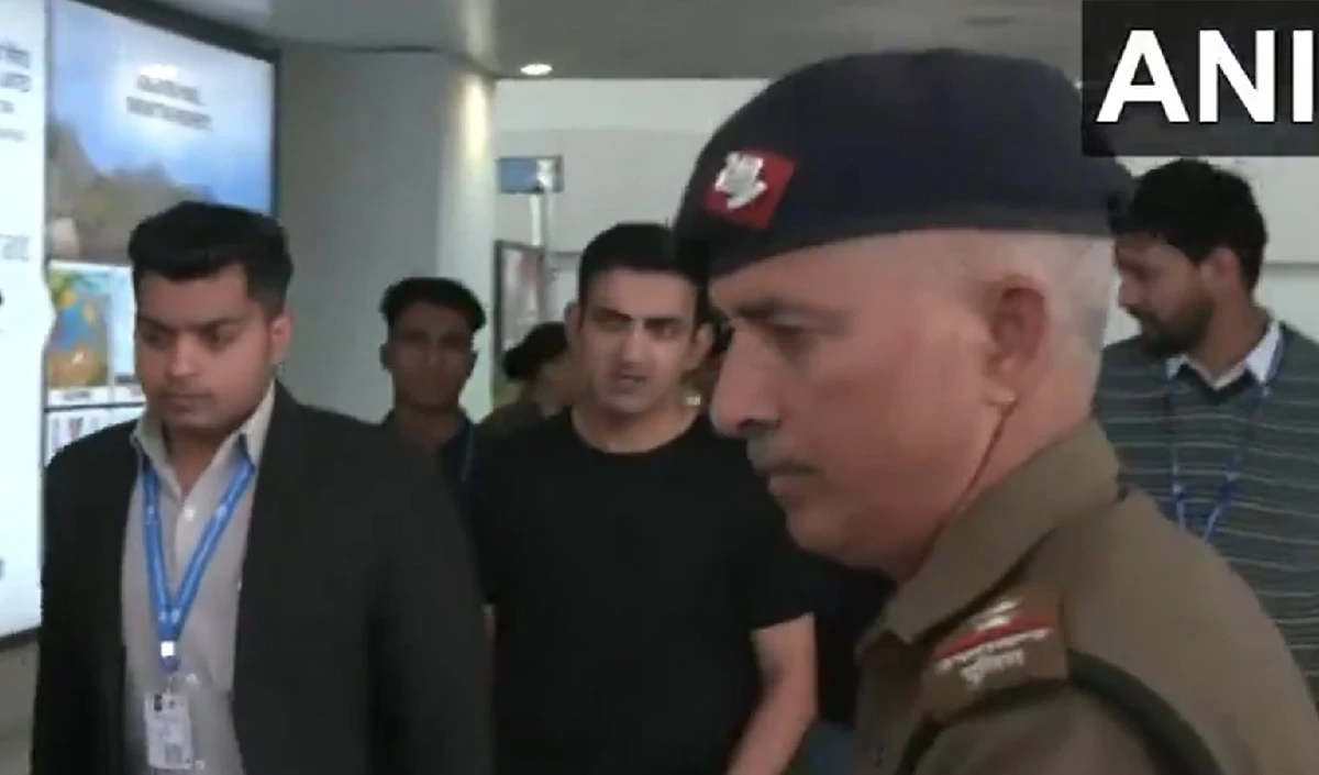 ऋषभ पंत की बहन के शादी समारोह में शामिल होने मसूरी पहुंचे गौतम गंभीर, दून एयरपोर्ट पर हुए स्पॉट- Video
