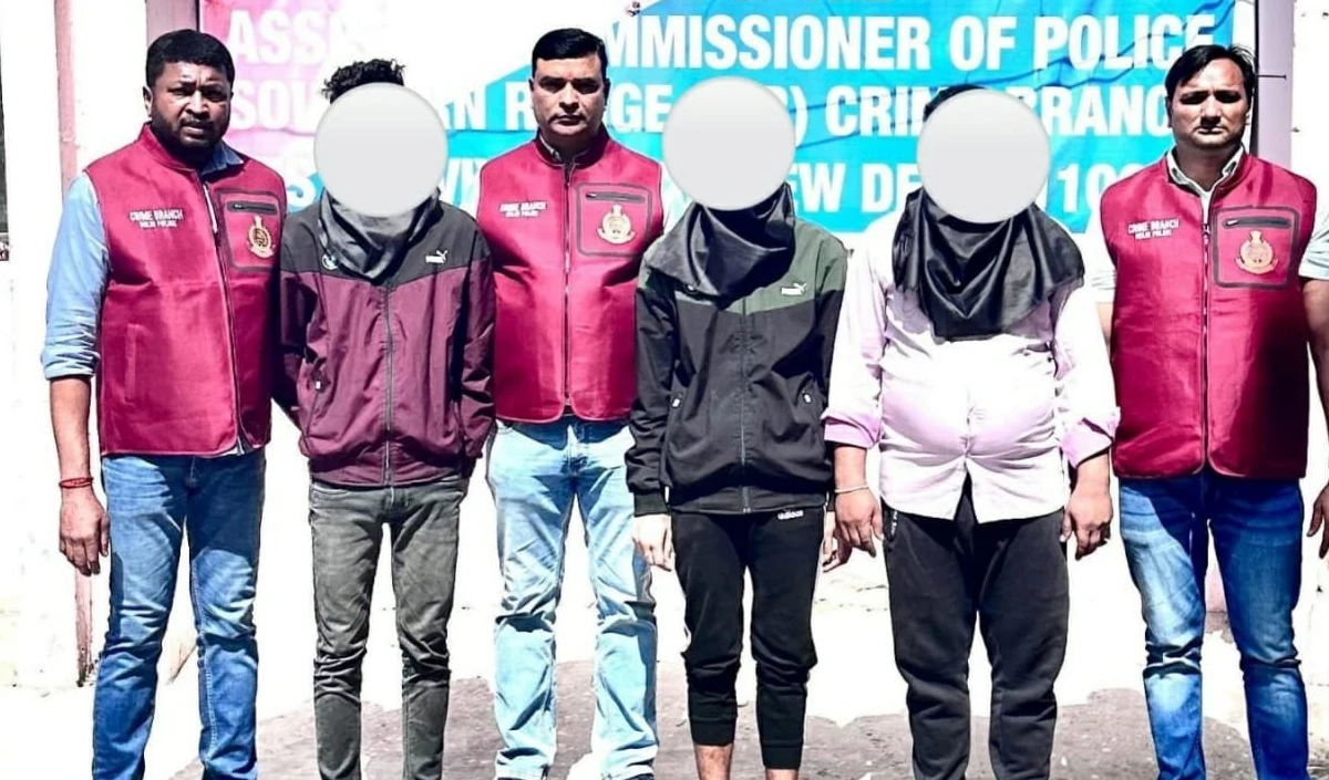 दिल्ली पुलिस का बड़ा एक्शन, तीन अवैध बांग्लादेशी और उनके भारतीय मददगार गिरफ्तार