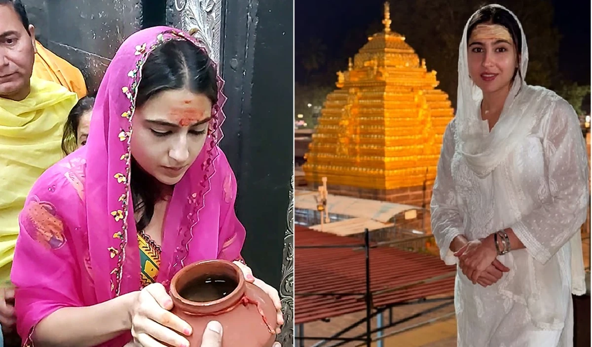 केदारनाथ और महाकाल जैसे बड़े हिंदू मंदिर क्यों जाती हैं सारा अली खान….? एक्ट्रेस ने पहली बार खुल कर की अपने धर्म पर बात