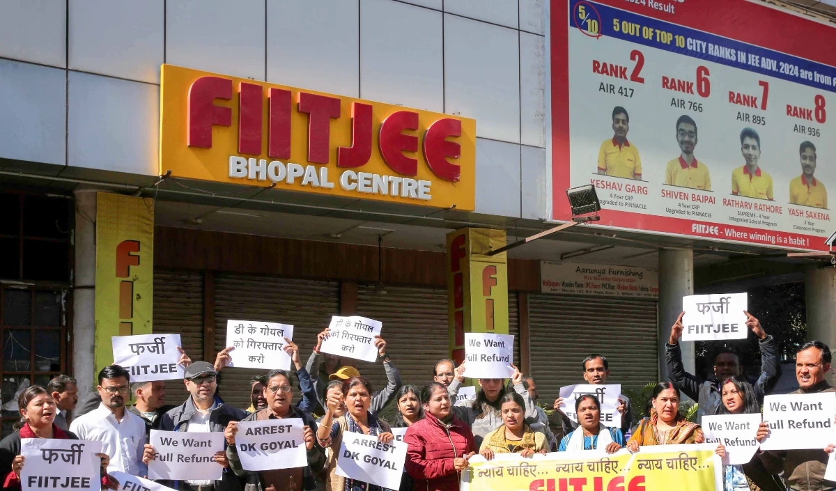 FIITJEE के खिलाफ ED का एक्शन, धनशोधन मामले में की छापेमारी, सेंटर बंद होने से लगभग 12 हजार छात्र परेशान