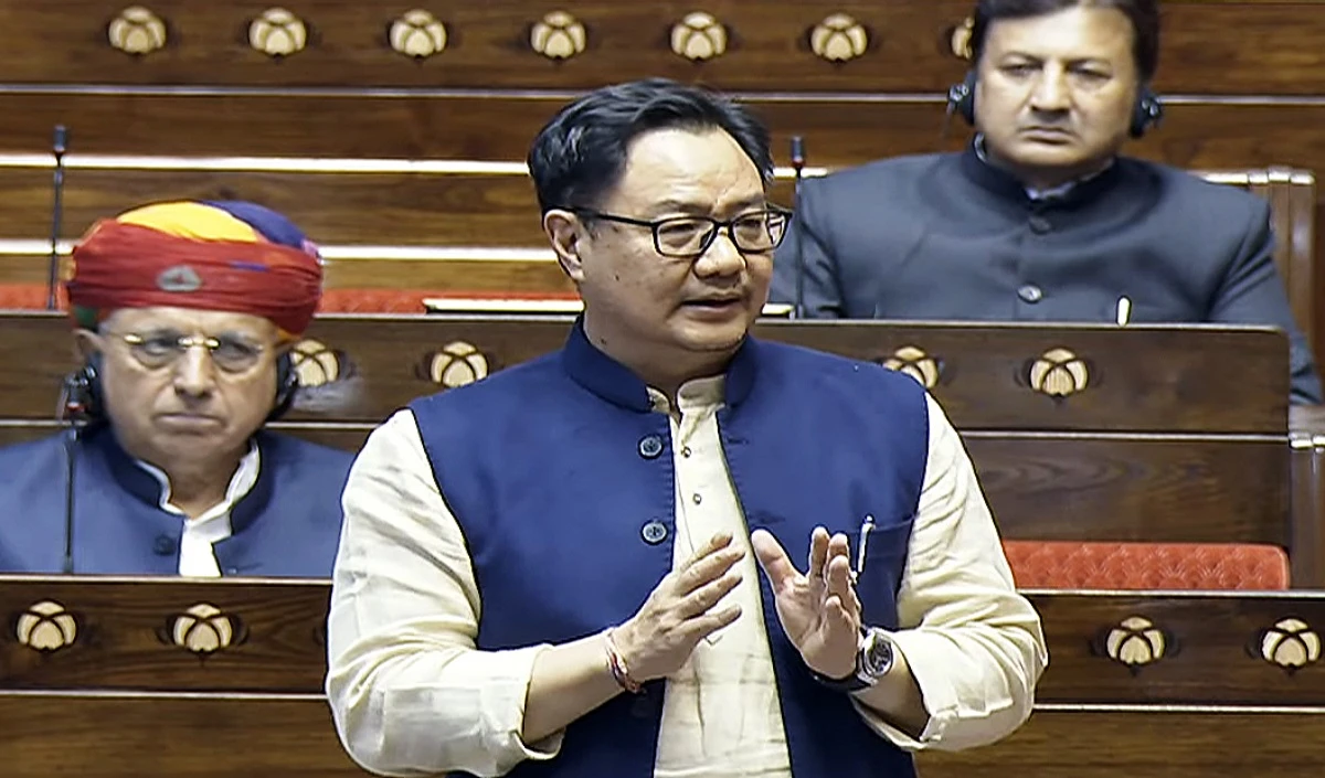 ‘मुस्लिमों को गुमराह कर रहा है विपक्ष, भारत में अल्पसंख्यक सबसे सुरक्षित’, वक्फ बिल पर बोले किरेन रिजिजू