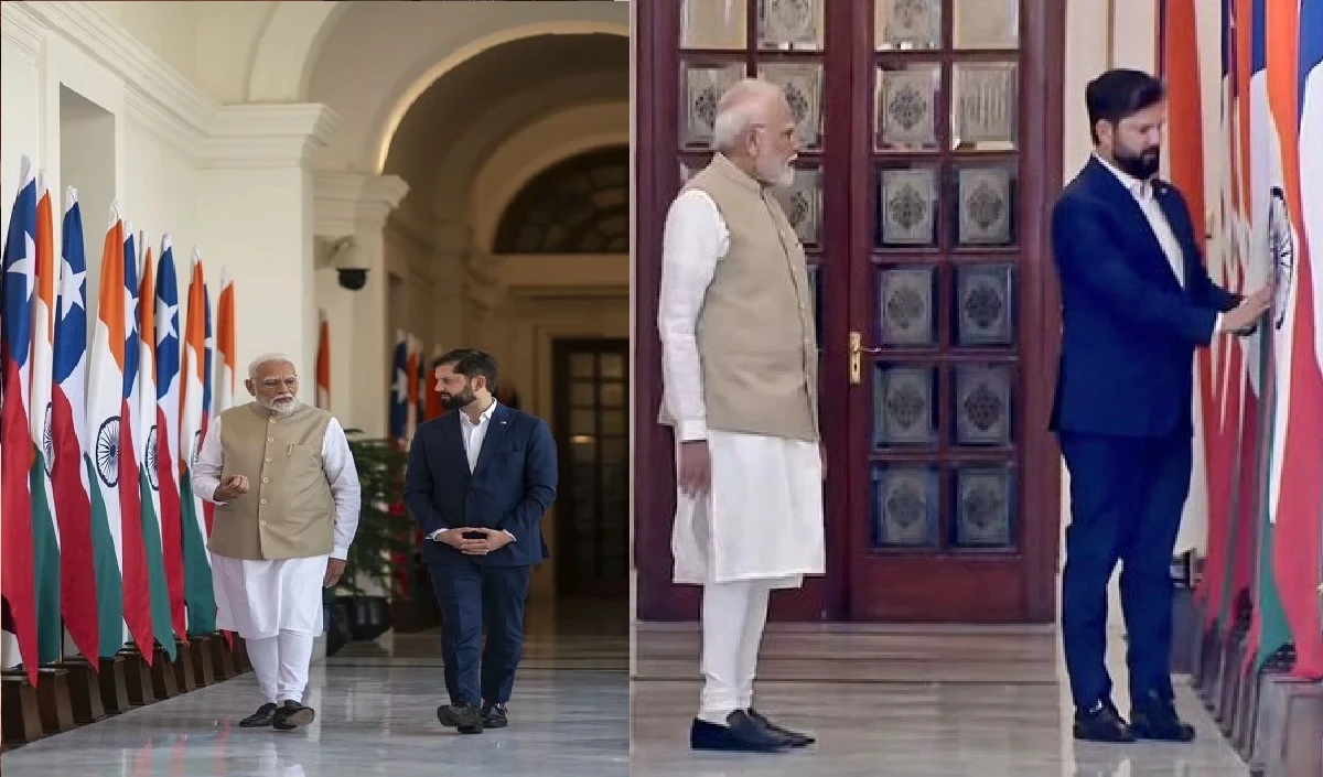जिसे ढूंढ रही पूरी दुनिया वो मोदी के साथ कदम से कदम मिलाकर चलते नजर आए, फिर अचानक रुके और क्या पूछने लगे?