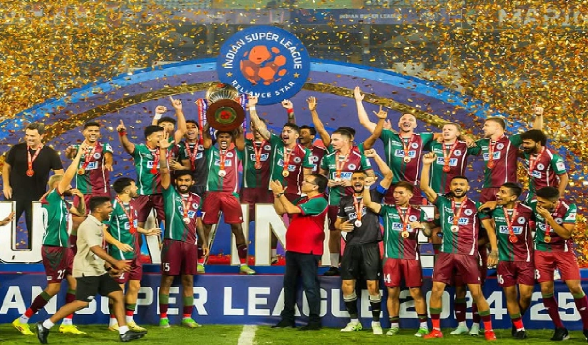 ISL 2025: Mohun Bagan Super Giant जीती ट्रॉफी, फाइनल में बैंगलुरु एफसी को हराया