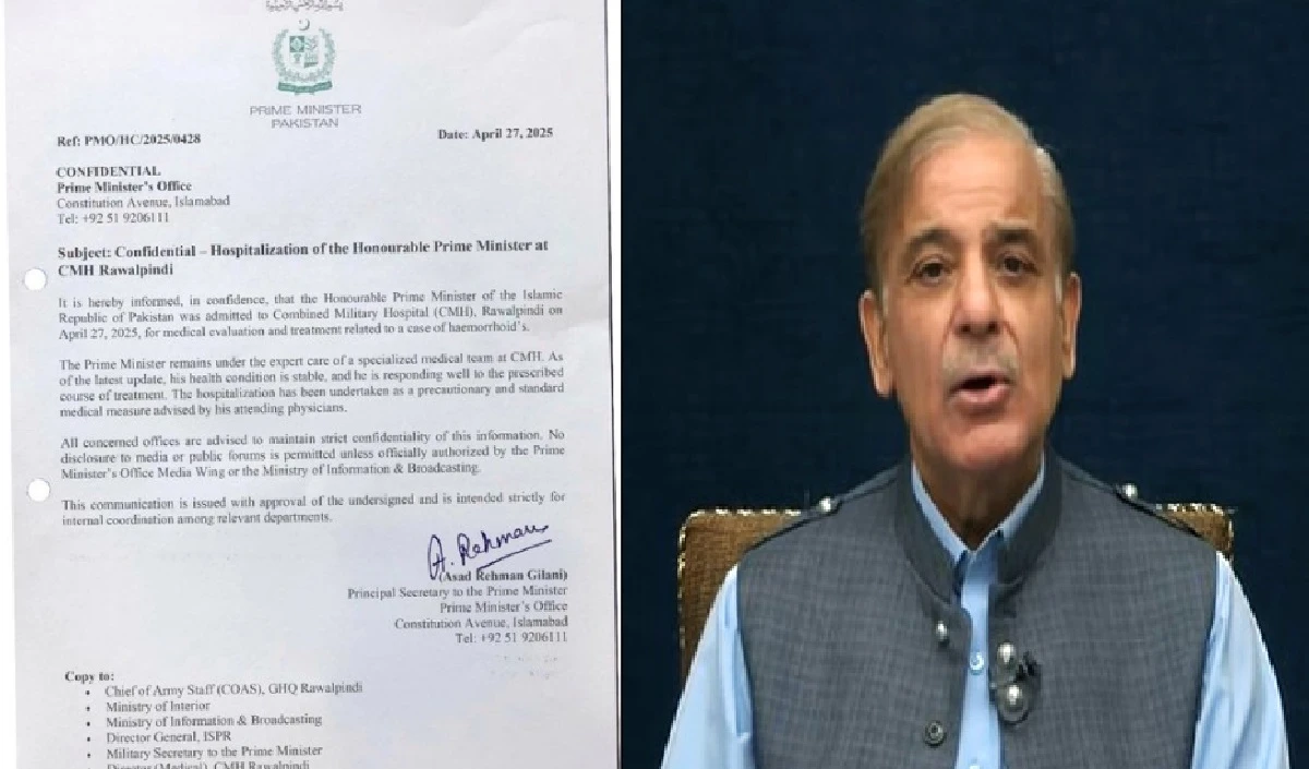 अभी हमला मत करना, पहले बवासीर का इलाज तो करा लेने दो…खौफजदा शहबाज की हालत हुई खराब, अस्पताल में कराना पड़ा एडमिट