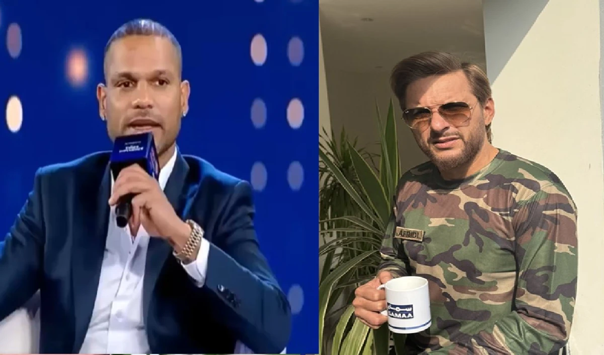 शिखर धवन की लताड़ के बाद भी नहीं सुधरा शाहिद अफरीदी, अब कर दी ये गिरी हुई हरकत