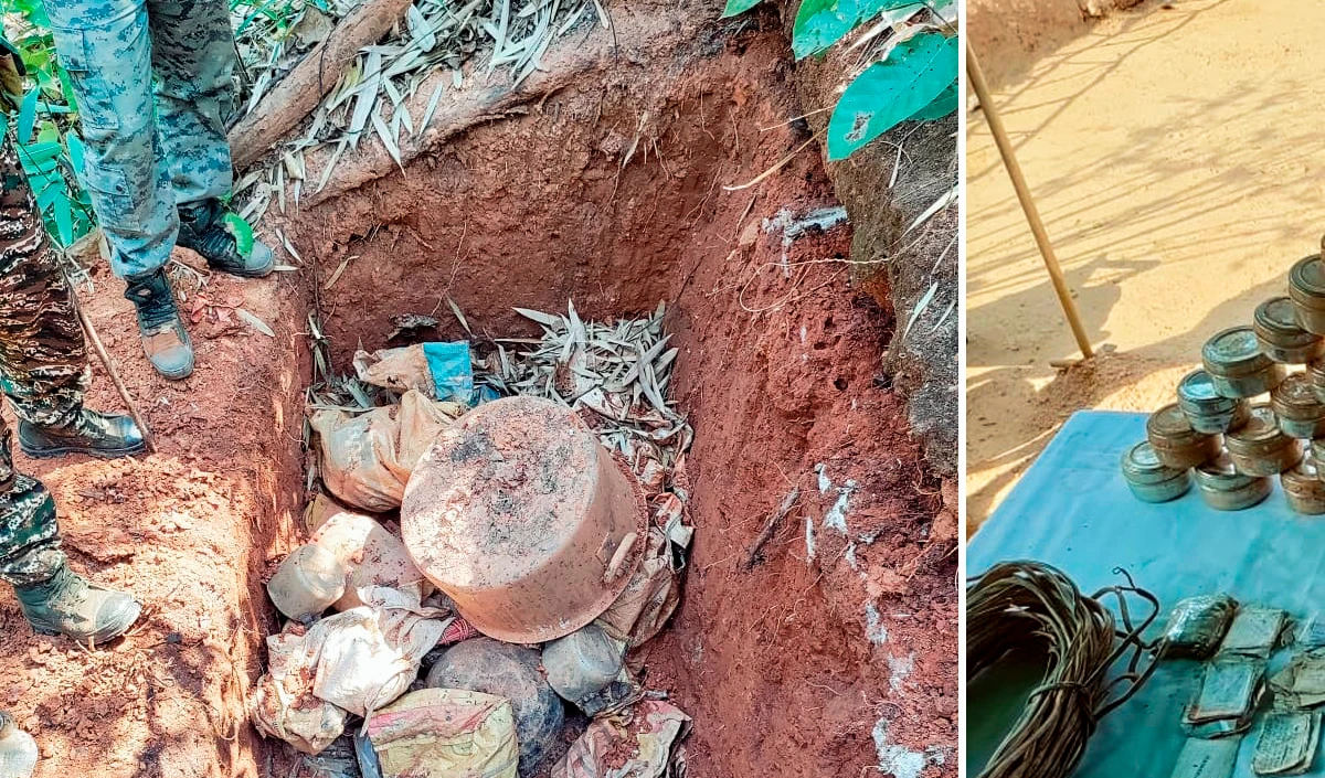 झारखंड में आईईडी विस्फोट होने से माओवादी-विरोधी बल का एक कांस्टेबल घायल