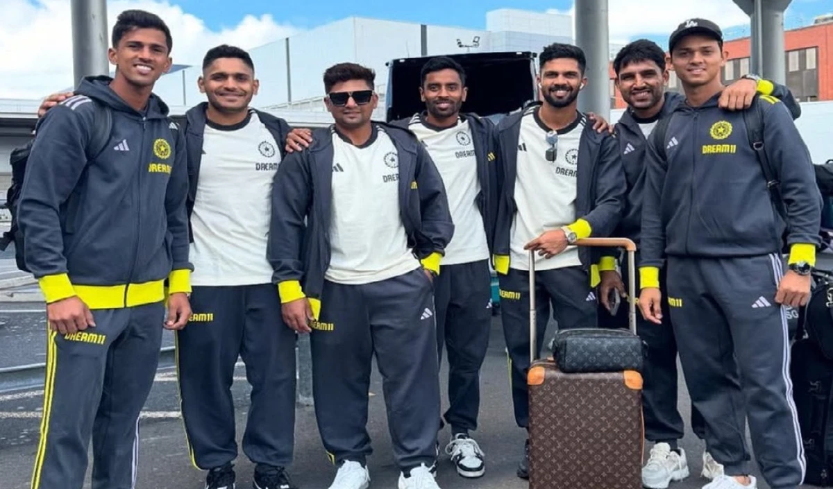 इंग्लैंड पहुंचे इंडिया ए के खिलाड़ी, England Lions के खिलाफ खेलेंगे सीरीज