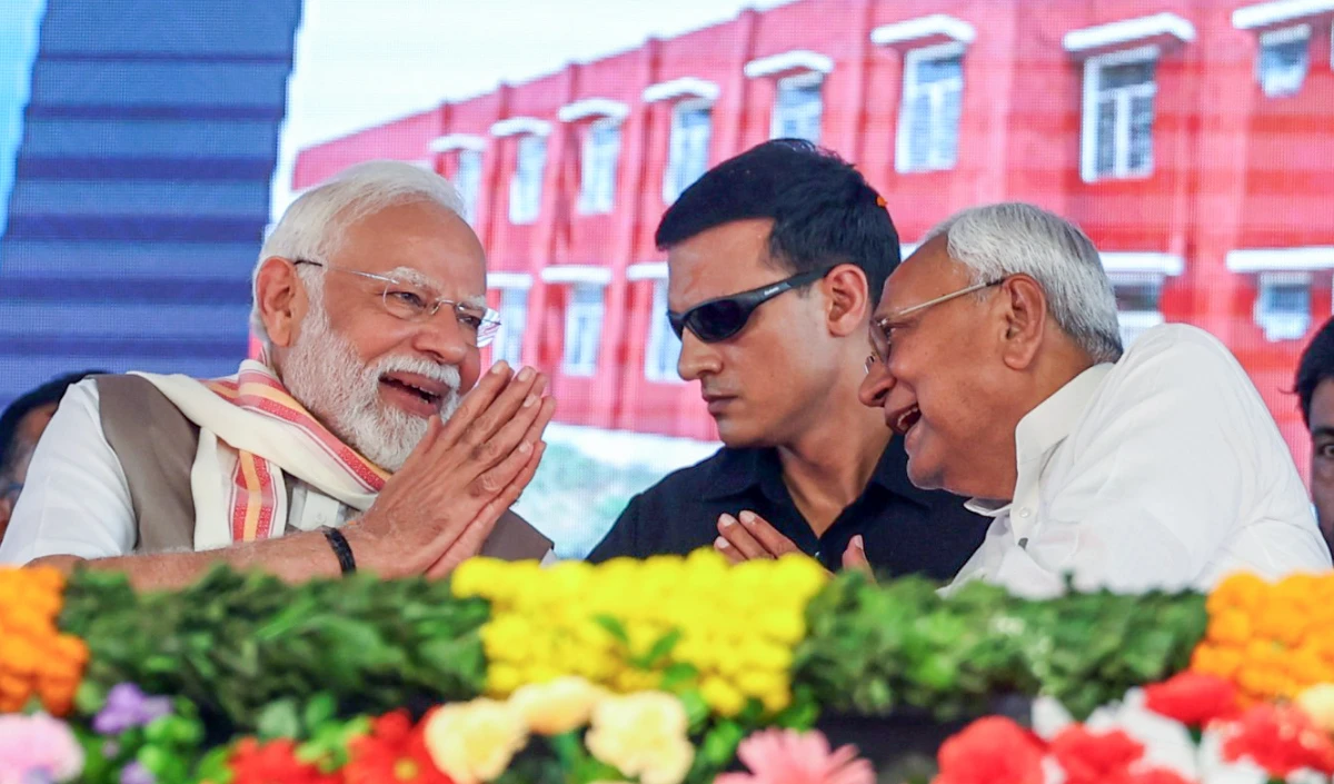 ‘श्रद्धेय प्रधानमंत्री श्री अटल बिहारी वाजपेयी ना, ना सॉरी नरेंद्र मोदी…’ नीतीश कुमार से फिर हुई मिस्टेक