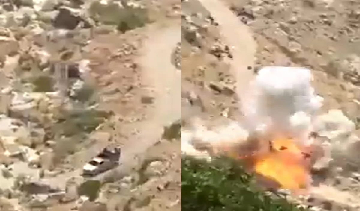 Pakistan Army का क़ाफ़िला उड़ा दिया, 14 सैनिक साफ़, सामने आया हैरान करने वाला video