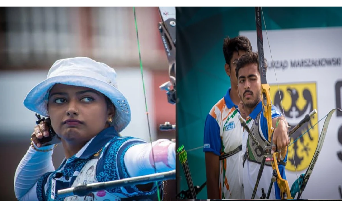 Archery World Cup Stage 2: कम्पाउंड मिश्रित टीम कांस्य पदक के प्ले-ऑफ में, दीपिका और सालुंखे सेमीफाइनल में