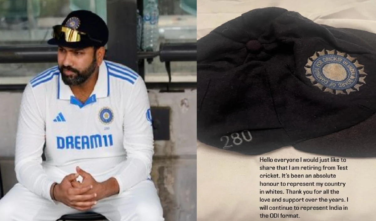 Rohit Sharma ने फैंस को दिया झटका, टेस्ट क्रिकेट से संन्यास का किया ऐलान