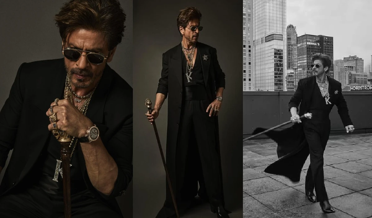 MET Gala 2025 | सब्यसाची के डिजाइन किये सूट में नजर आए शाहरुख खान, ब्लू कार्पेट पर दिया अपना आइकॉनिक पोज