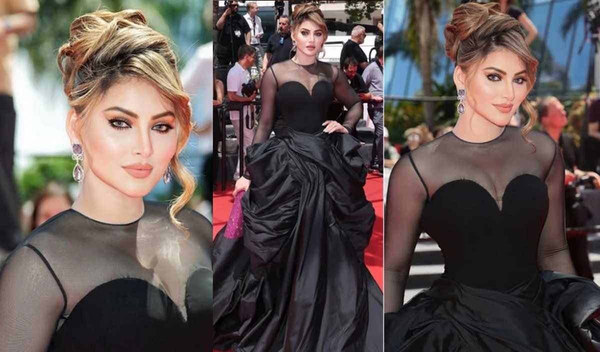 Cannes 2025 | उर्वशी रौतेला ऊप्स मोमेंट का हुई शिकार, कान फिल्म फेस्टिवल में फटी हुई ड्रेस पहनी | Video
