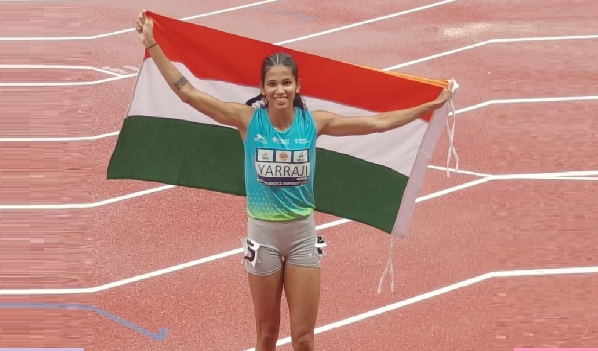 Taiwan Open 2025: Jyoti Yarraji ने  रचा इतिहास, 100 मीटर बाधा दौड़ में जीता गोल्ड मेडल