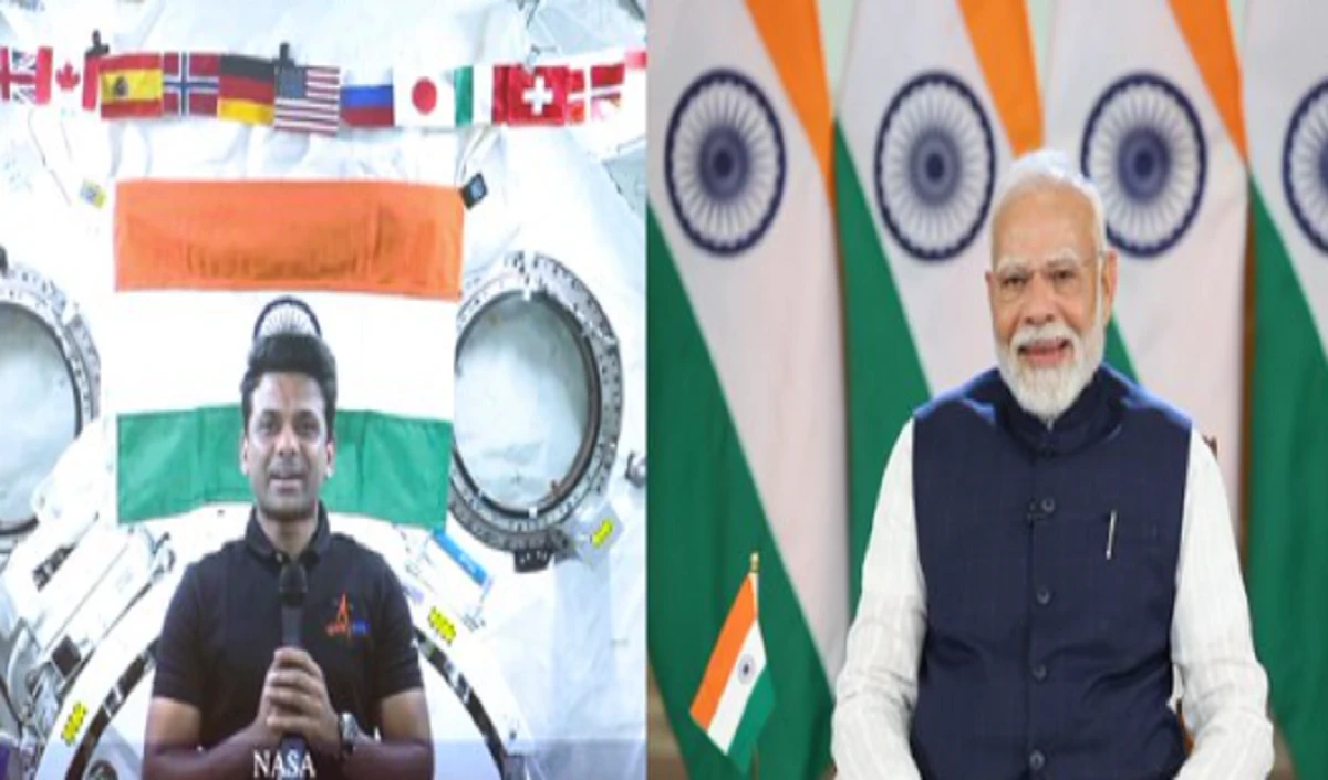 PM नरेंद्र मोदी ने स्पेस स्टेशन पर मौजूद शुभांशु शुक्ला से की बातचीत, 14 दिन के मिशन पर हैं ग्रुप कैप्टन