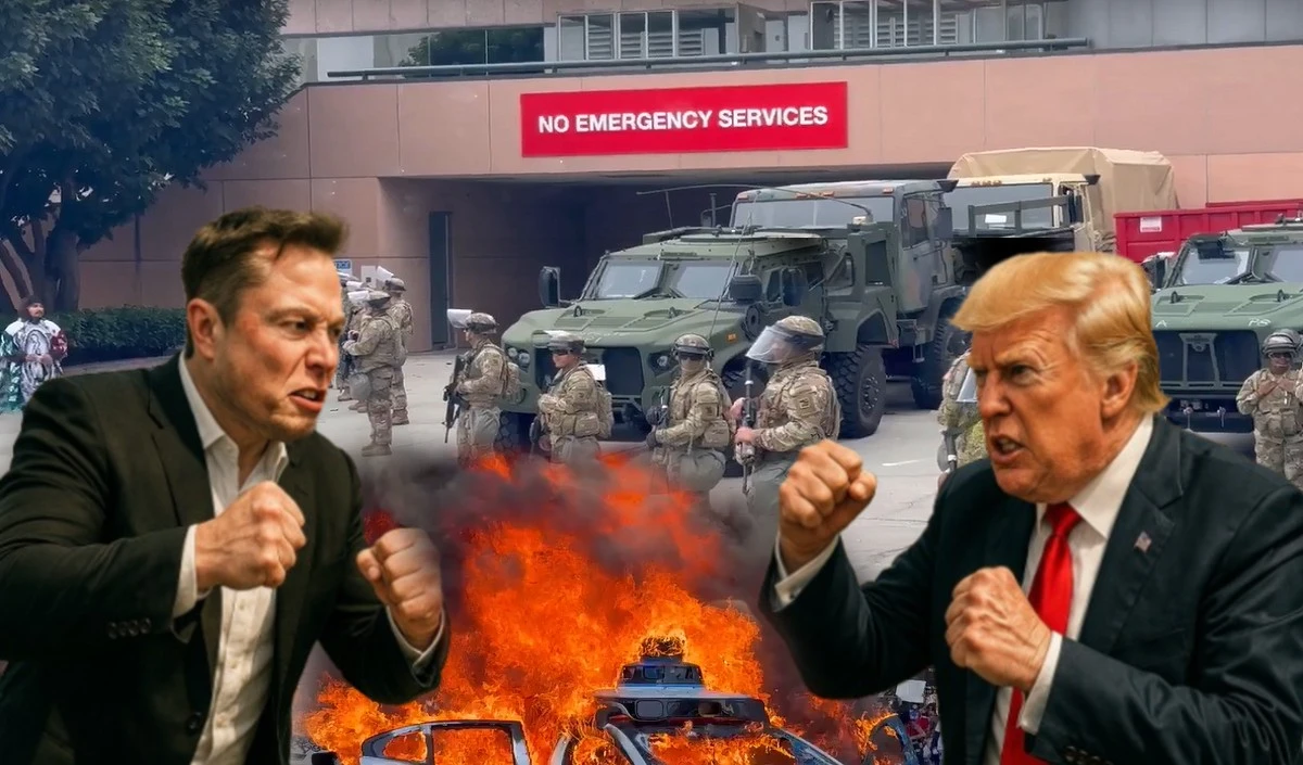 Musk-Trump की फाइट के बाद अमेरिका में क्यों भड़क उठी हिंसा, लांस एंजलिस में 33 सालों बाद उतरी सेना, आखिर ऐसा क्या हुआ?