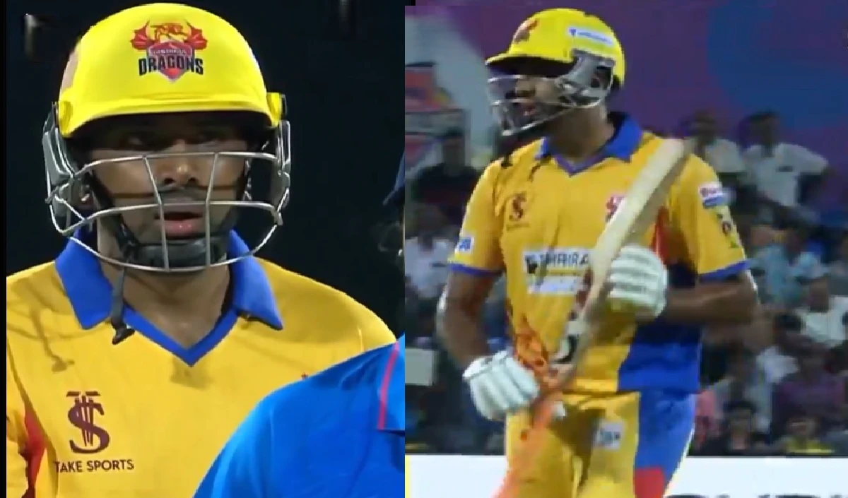 TNPL मैच में दिखा आर अश्विन का ‘एंग्री मैन’ वाला लुक, अंपायर के फैसले से नाराज होने के बाद पैड्स पर मारा बल्ला- Video