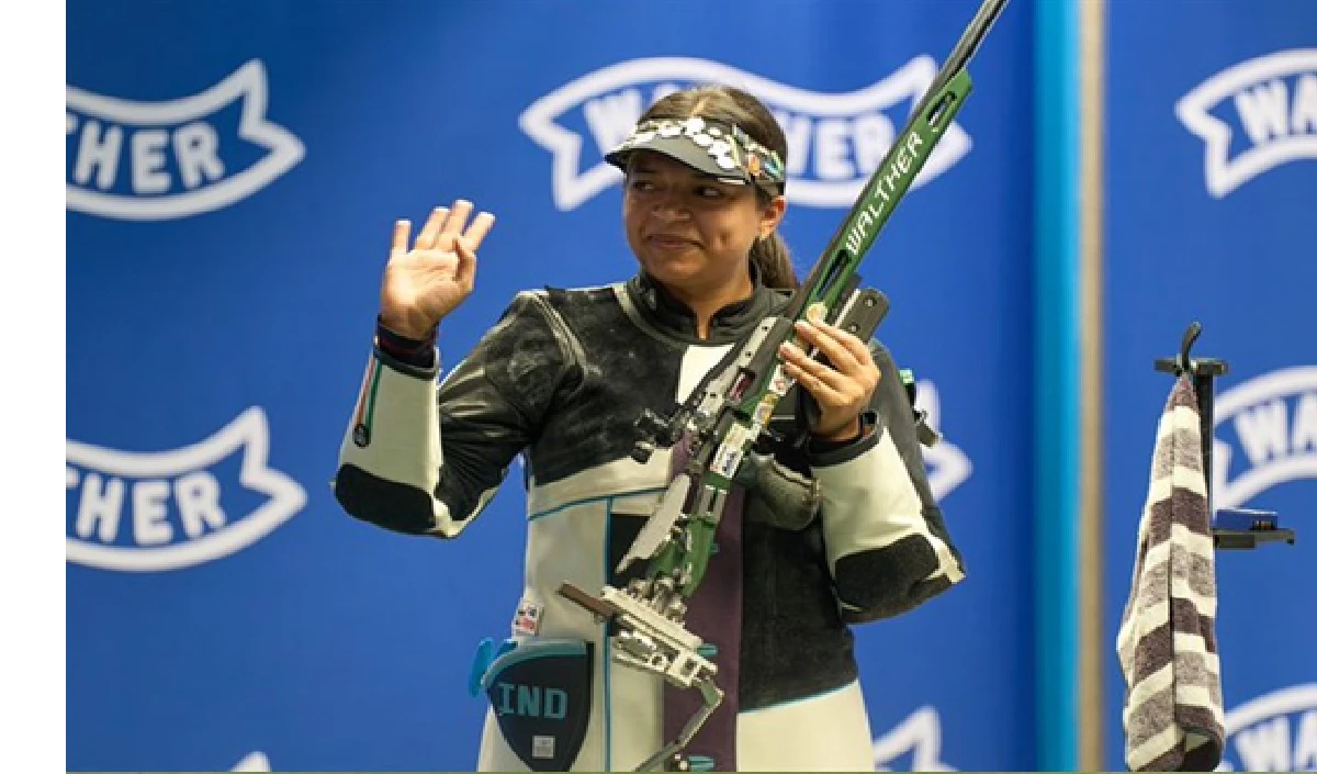 ISSF  World Cup : सिफत कौर सामरा को महिलाओं की 50 मीटर राइफल थ्री पोजिशन में कांस्य पदक