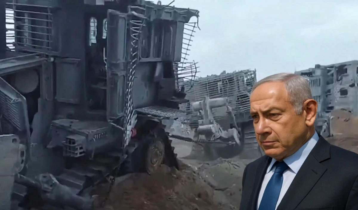Hamas ने नेतन्याहू को चिढ़ाया, इजरायली टैकों के उड़ गए चिथड़े