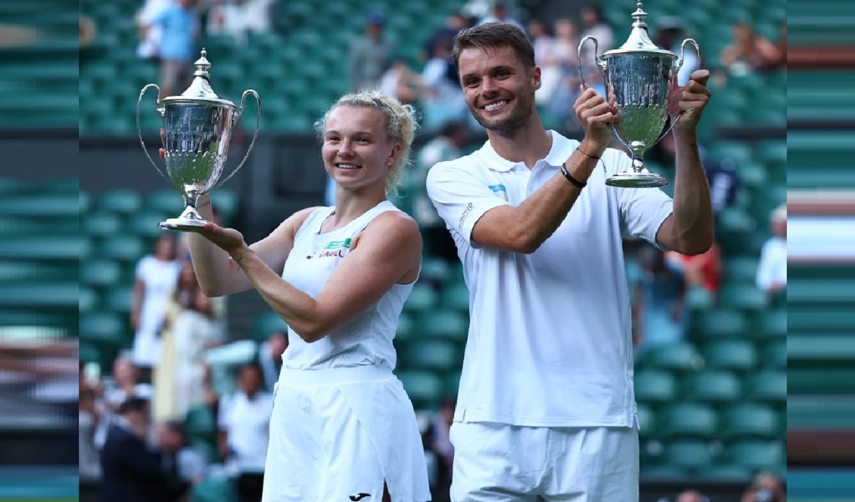 Wimbledon 2025: Katerina Siniakova और Sem Verbeek ने अपने नाम किया मिक्स्ड डबल्स का खिताब