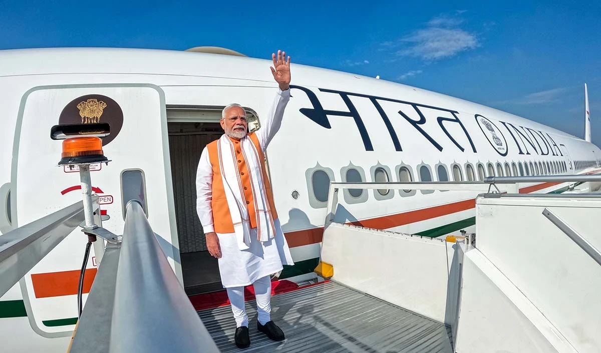 प्रधानमंत्री मोदी द्विपक्षीय संबंधों को बढ़ावा देने के लिए नामीबिया पहुंचे