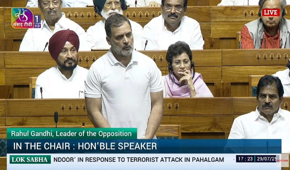 ऑपरेशन सिंदूर PM की छवि बचाने को था, राहुल का केंद्र पर हमला, बोले-  लड़ने की इच्छाशक्ति नहीं