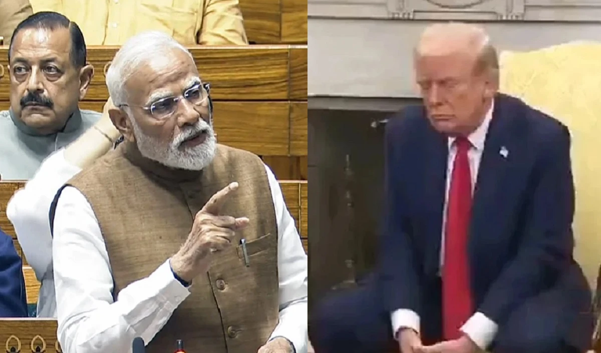 ऑपरेशन सिंदूर रोकने में मोदी ने नहीं किया जिक्र, इसलिए क्या तिलमिला गए ट्रंप, भारत पर 25% टैरिफ ठोकने की बात करने लगे