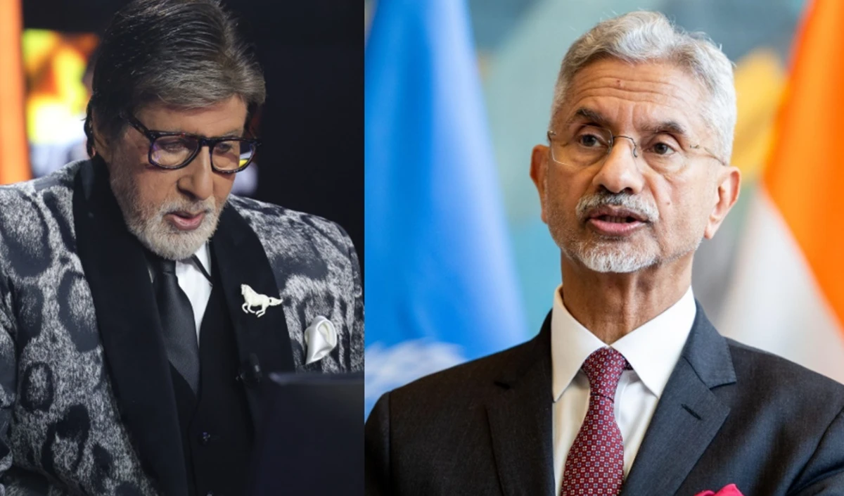 Kaun Banega Crorepati 17 | केबीसी में मेगास्टार अमिताभ बच्चन ने विदेश मंत्री  जयशंकर को दिया ये ‘सर्टिफिकेट’! जमकर की तारीफें