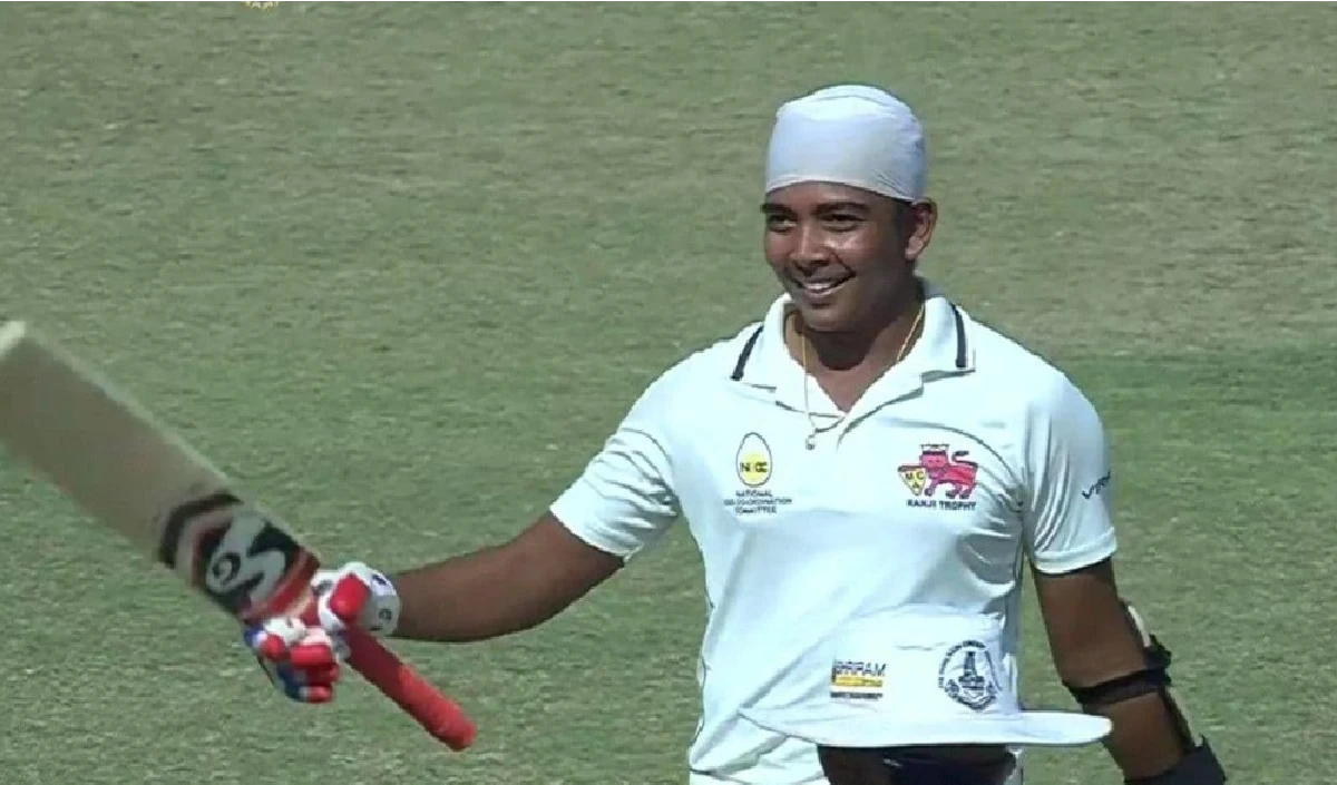 बुची बाबू टूर्नामेंट में छाए Prithvi Shaw, पहले ही मैच में जड़ा शतक