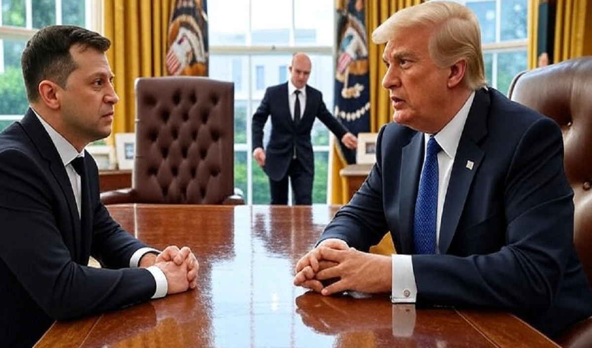 Trump-Zelensky Meeting में अचानक हुई पुतिन की एंट्री, फिर जो हुआ…