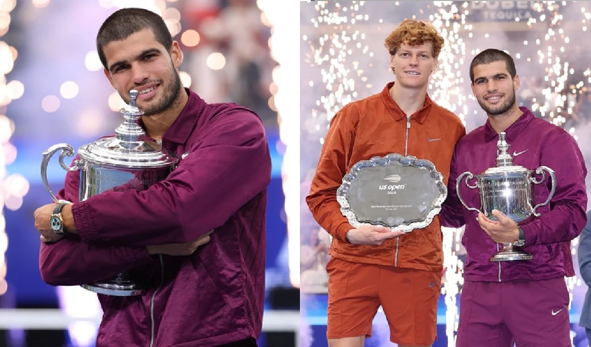 Carlos alcaraz ने यानिक सिनर को हराकर जीता US Open का खिताब, जानें कितनी मिली प्राइज मनी?