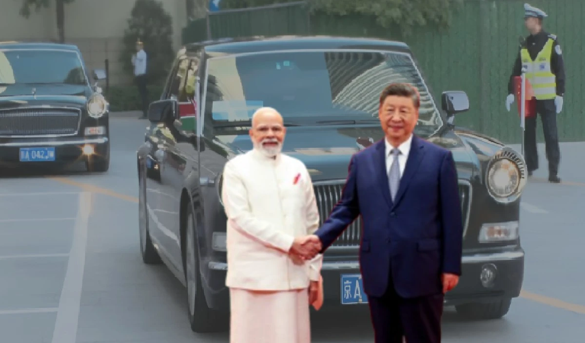 मोदी के लिए जिनपिंग ने निकाली अपनी फेवरेट कार, रेड फ्लैग के नाम से मशहूर