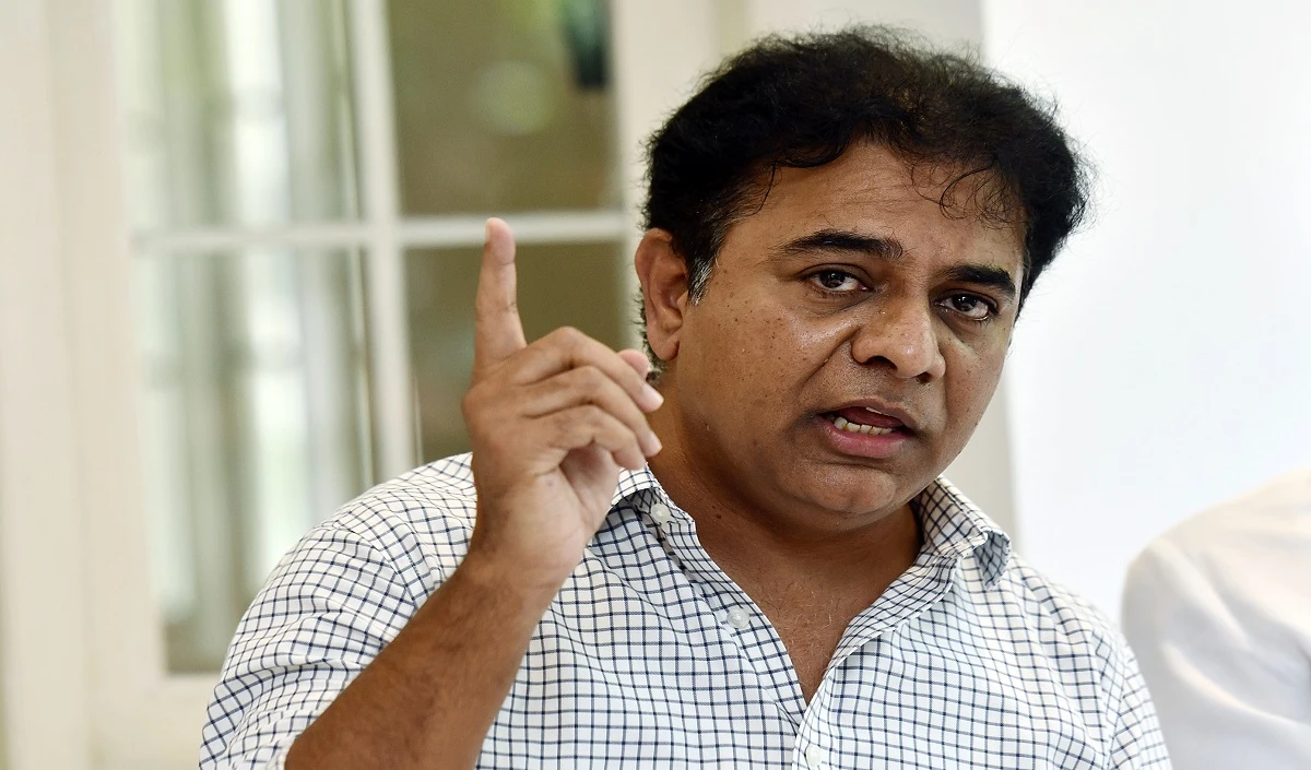 तेलंगाना में कांग्रेस को घेरने BRS का ‘बकाया कार्ड’ अभियान, KTR बोले- वादों पर खरी नहीं उतरी सरकार