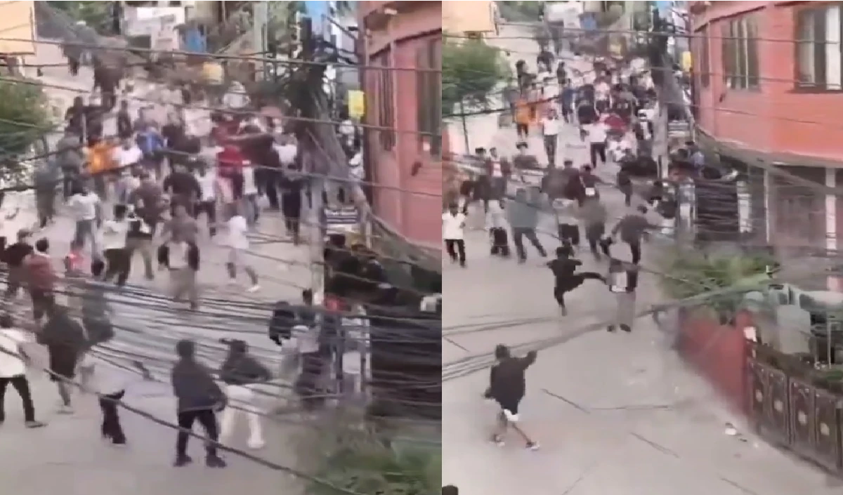 Nepal Gen Z protest: काठमांडू की सड़क पर भागते रहे नेपाल के वित्त मंत्री, बरसते रहे लात-घूंसे, Video वायरल