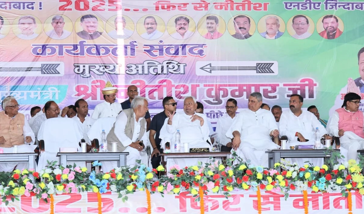 नीतीश का बड़ा ऐलान: 5 साल में 1 करोड़ युवाओं को मिलेगी नौकरी, बिहार में विकास की लहर