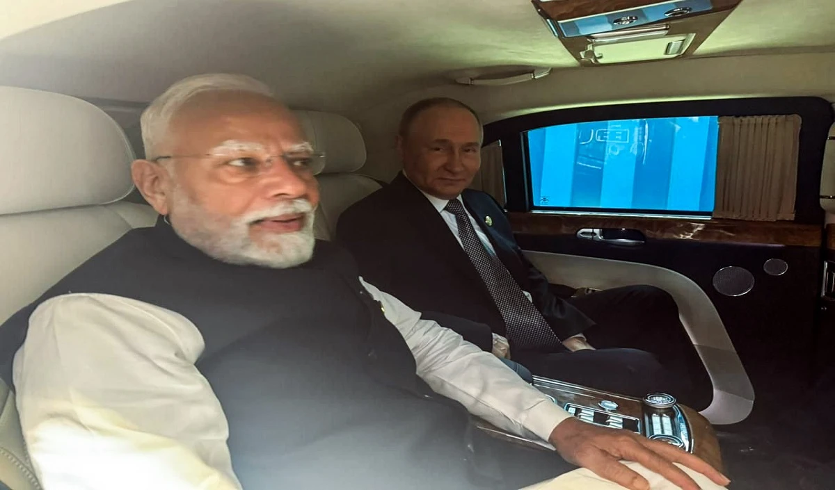 China में एक ही कार में घूमते दिखे मोदी-पुतिन, इसे भेद नहीं सकती 7.62 mm की गोली, बम भी बेअसर