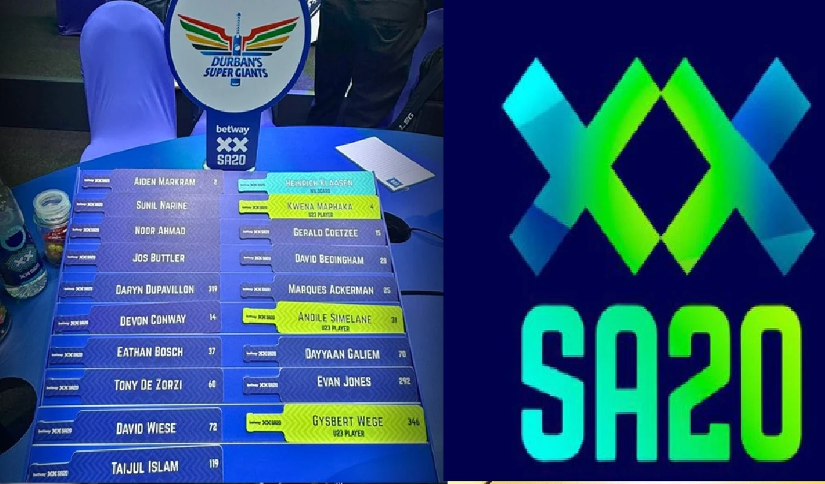 SA20 Auction: साउथ अफ्रीका टी20 लीग की नीलामी में 65 करोड़ की राशि खर्च, युवाओं पर जताया गया भरोसा