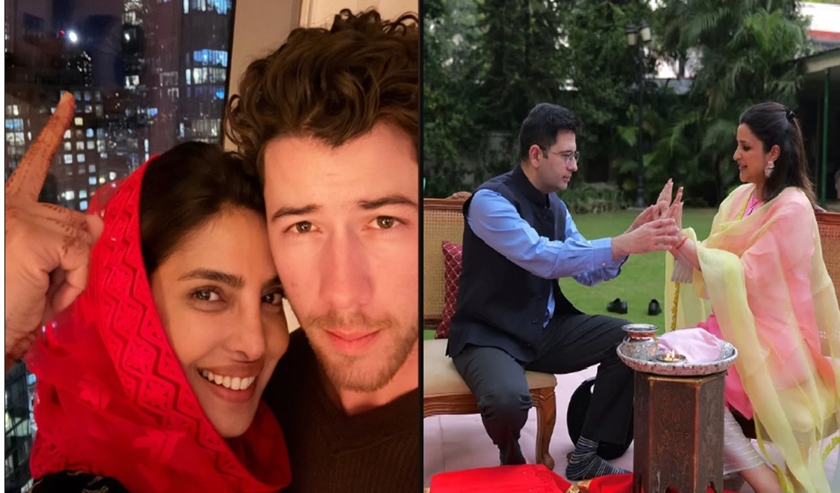 Bollywood Karwa Chauth | प्रियंका चोपड़ा, परिणीति चोपड़ा से आयुष्मान खुराना तक, बॉलीवुड ने धूमधाम से मनाया करवा चौथ