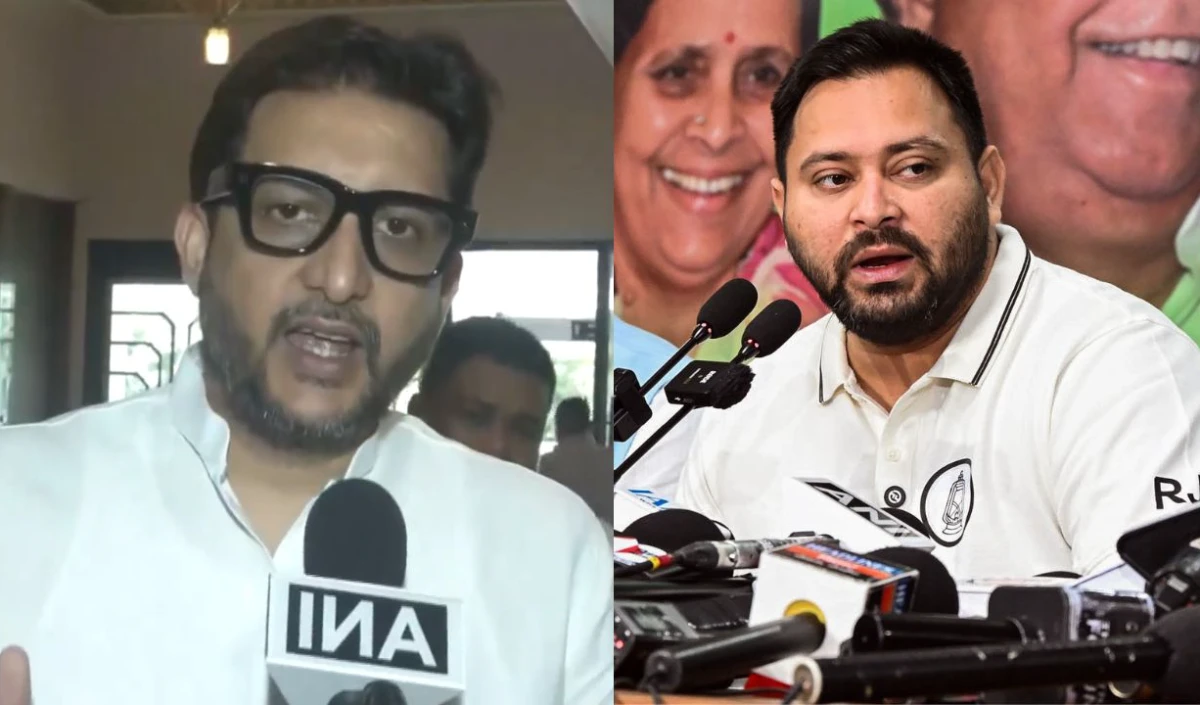 Tejashwi Yadav के बड़े वादों पर भाजपा का पलटवार, Rituraj Sinha बोले- ‘हताशा में प्रलोभन दे रहे’