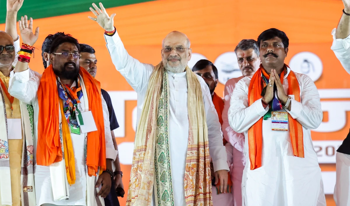 बिहार में ‘जंगल राज’ नहीं लौटने देंगे, NDA ‘पांडवों’ की तरह लड़ेगा: अमित शाह की हुंकार