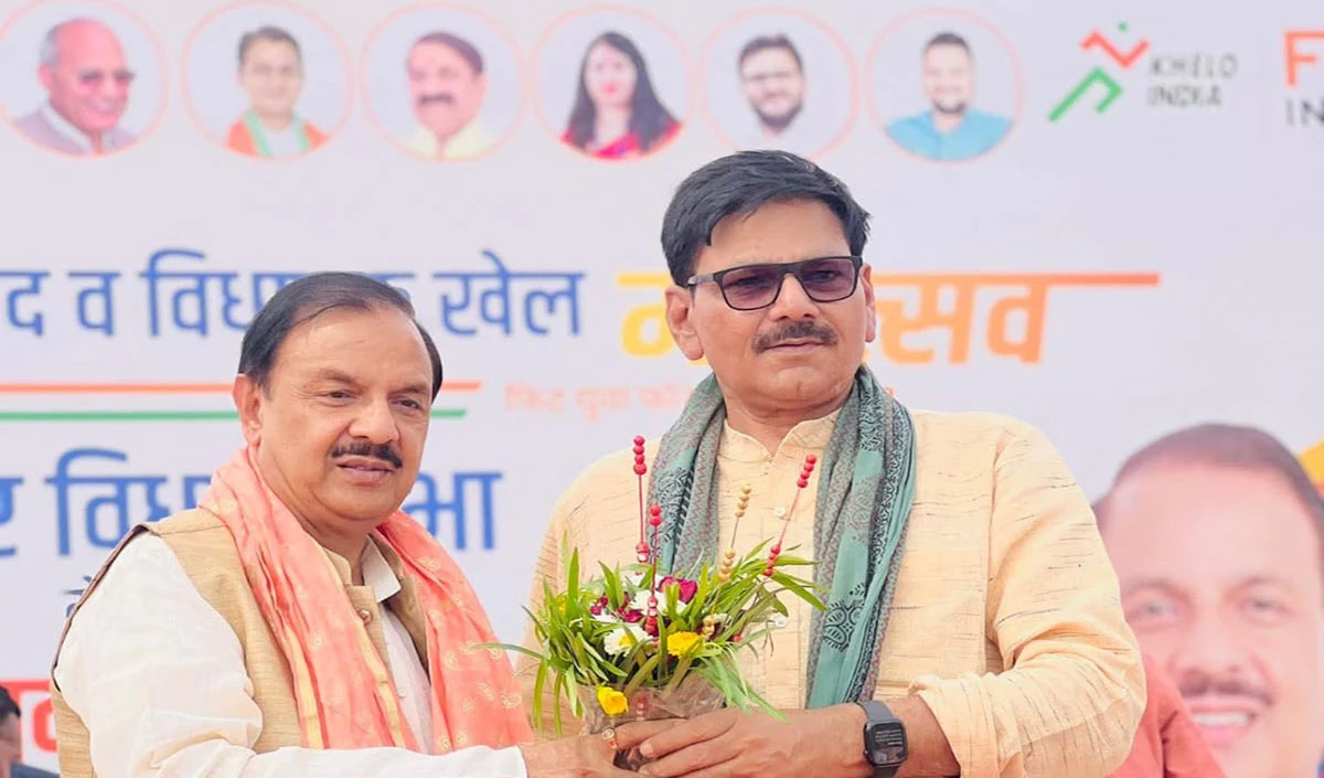 जेवर की धरती अब खेलों में भी गढ़ेगी नई पहचान, सांसद-विधायक खेल महोत्सव में उमड़ा उत्साह