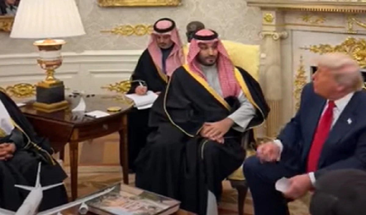 लादेन पर सवाल, सलमान ने ट्रंप को बीच में ही रोककर क्या कहा?