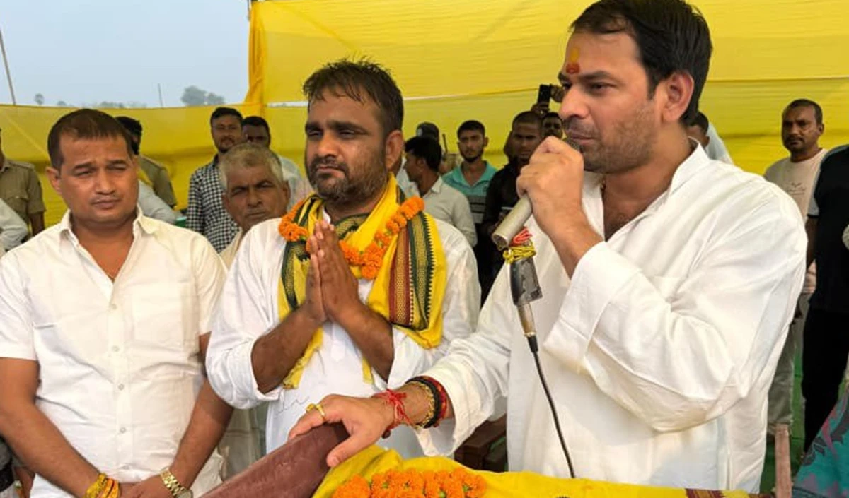 भाई तेजस्वी पर बरसे तेज प्रताप: “मेरे गढ़ में सेंध लगाना महंगा पड़ेगा, जनशक्ति की लहर”