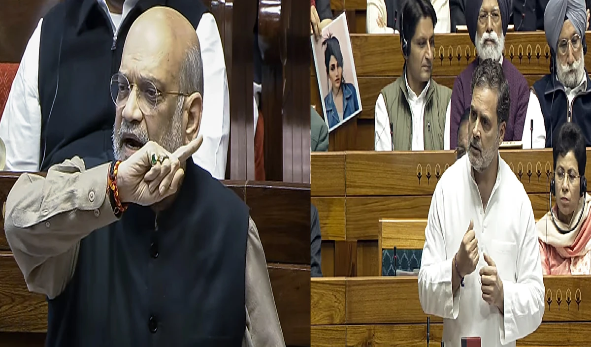 राहुल गांधी ने बीच में टोका, भड़क गए अमित शाह, बोले- संसद आपकी मर्जी के मुताबिक नहीं चलेगी