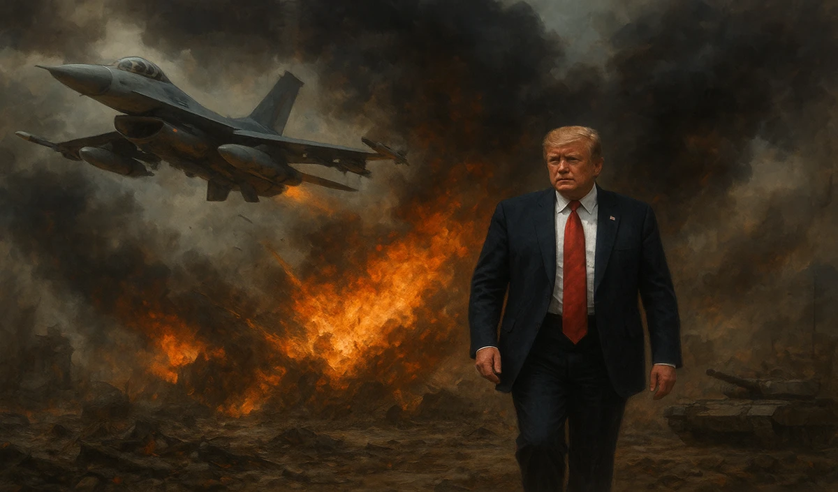 अचानक शुरू हो गए भीषण हवाई हमले, F-16 रॉकेट से अटैक, देश छोड़कर भागे लोग, जंग में कूदे ट्रंप