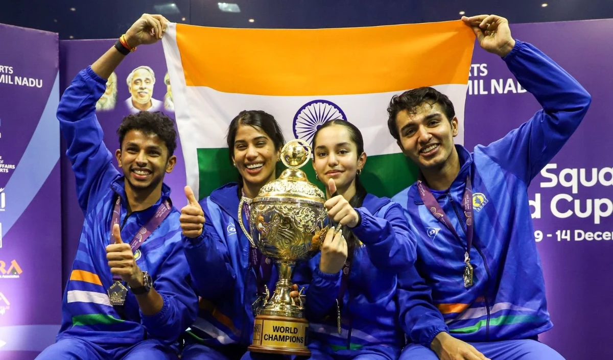 भारत ने जीता स्क्वाश वर्ल्ड कप 2025 का खिताब, PM Modi और अमित शाह ने दी बधाई