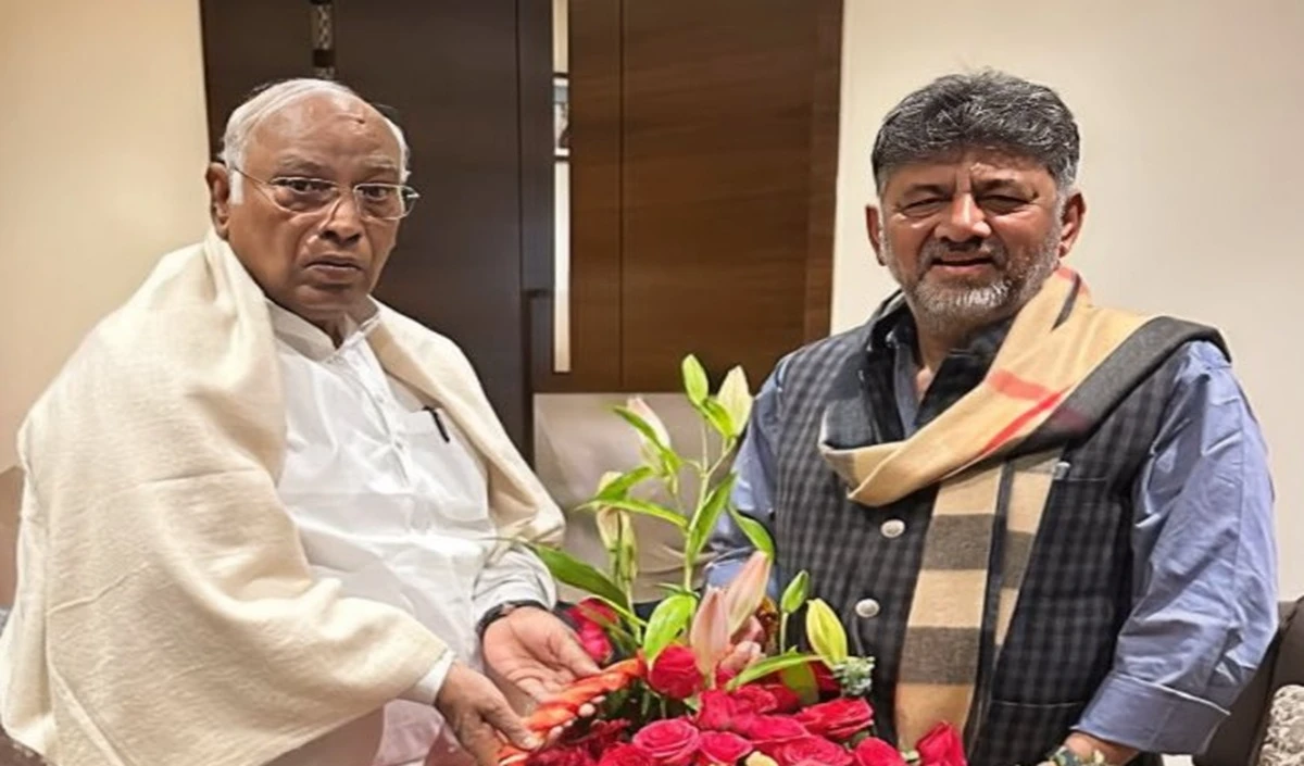 कर्नाटक CM पर सत्ता संघर्ष तेज: खरगे से मिले शिवकुमार, कांग्रेस आलाकमान के फैसले का इंतजार!