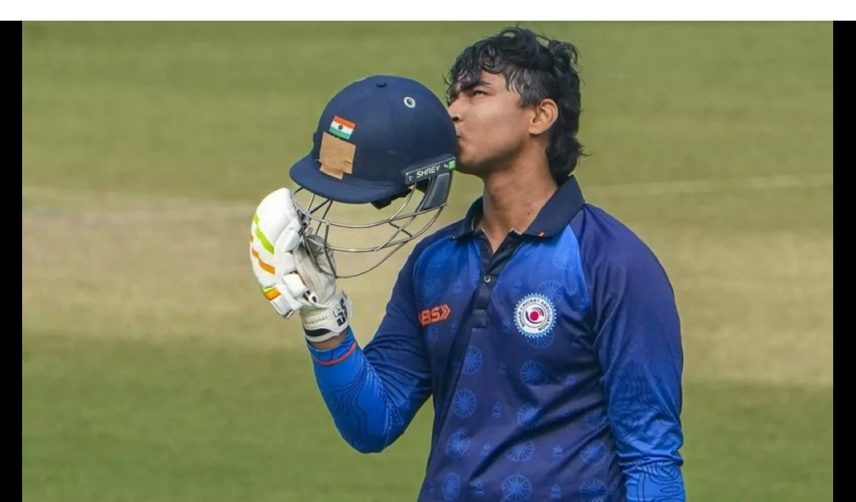 वैभव सूर्यवंशी का तूफानी शतक, 36 गेंदों में बनाई 100 रन की पारी, सचिन तेंदुलकर से हुई तुलना