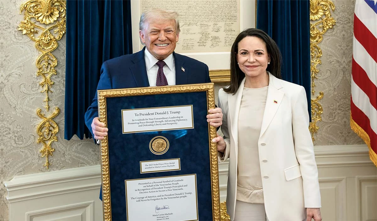 Prabhasakshi NewsRoom: Trump की इच्छा आखिर हो गयी पूरी, हाथ में आया Nobel Peace Prize