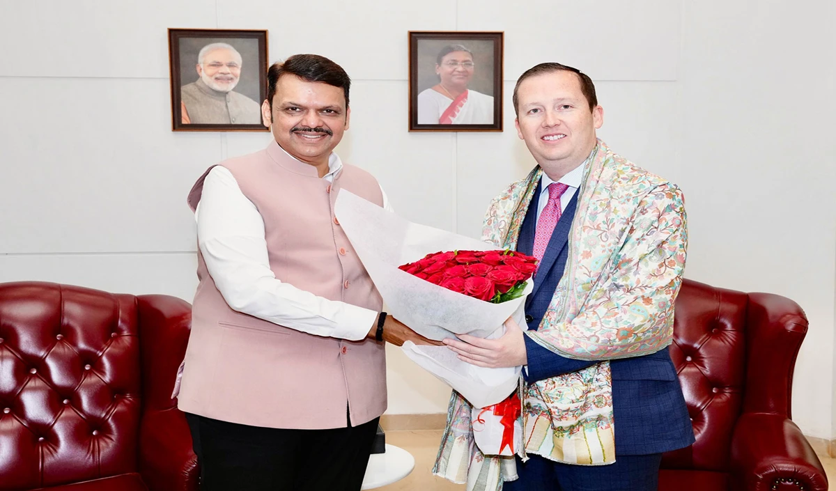 US-Maharashtra में बढ़ेगा व्यापार-निवेश, Fadnavis से अमेरिकी राजदूत की मुलाकात में बनी खास रणनीति